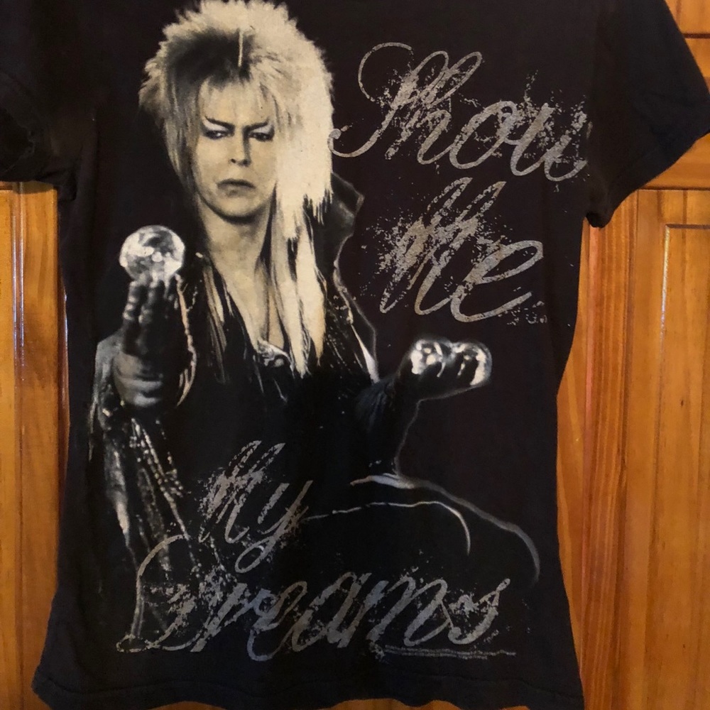 Labyrinth t-shirt with David Bowie
